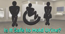 Is It Dangerous to Hold Your Urine, Picture of shadowed animated figures with legs crossed