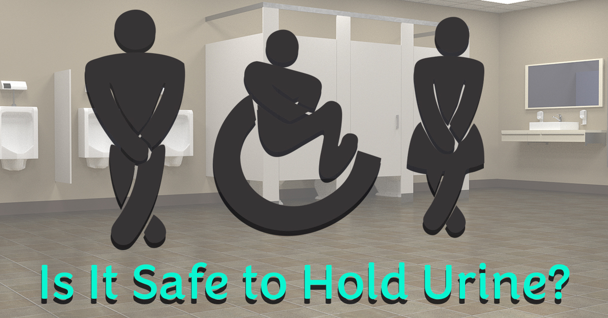 Is It Dangerous to Hold Your Urine, Picture of shadowed animated figures with legs crossed