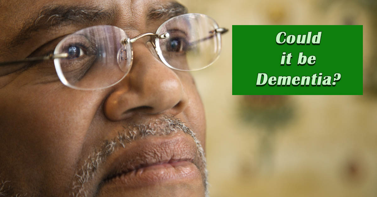 Smells Like Memory Loss. Picture of a black male with a puzzled look on his face.