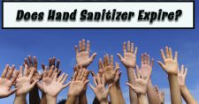 Does Hand Sanitizer Expire? Picture of a group of diverse hands straight up in the air.
