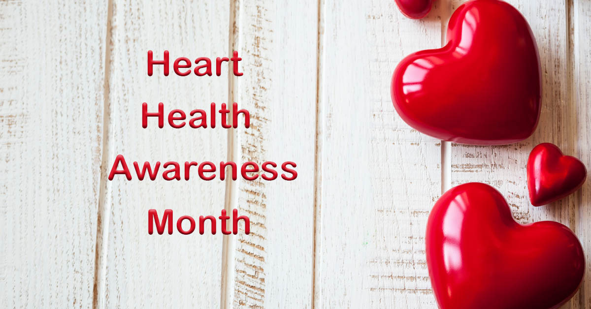 February is American Heart Month. Picture of several sizes of heart shaped bubbles laying on a piece of light colored paneling.