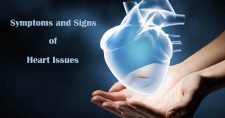 Warning Signs and Symptoms of Heart Disease. Picture of a pair of hands, holding a transparent image of the heart.
